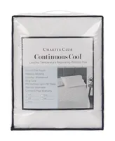 Charter Club Continuous Cool LiquiDry Temperature Regulating Mattress Pad, Full, Exclusively at Macy's