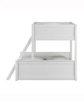 Hillsdale By Living Essentials Wood Capri Twin Over Full Bunk Bed