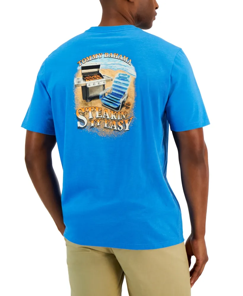 Men's Seattle Mariners Tommy Bahama White Island League T-Shirt