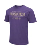 Men's Colosseum Purple Washington Huskies Oht Military-Inspired Appreciation Flag 2.0 T-shirt