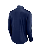 Men's Fanatics Navy Tampa Bay Rays Tough Minded Quarter-Zip Jacket