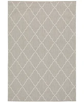 Jhb Design Genoa Outdoor 7225GNA 5'3" x 7'3" Area Rug