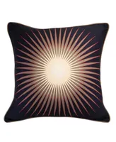 Donna Sharp Mojave Red Starburst Decorative Pillow, 18" x 18"