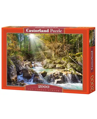 Castorland the Forest Stream Jigsaw Puzzle Set, 2000 Piece