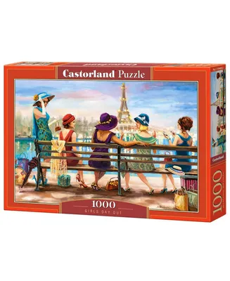Castorland Girls Day Out Jigsaw Puzzle Set, 1000 Piece