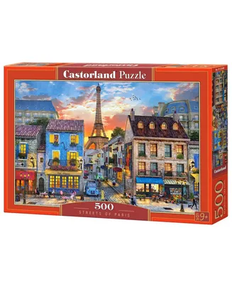 Castorland Streets of Paris Jigsaw Puzzle Set, 500 Piece
