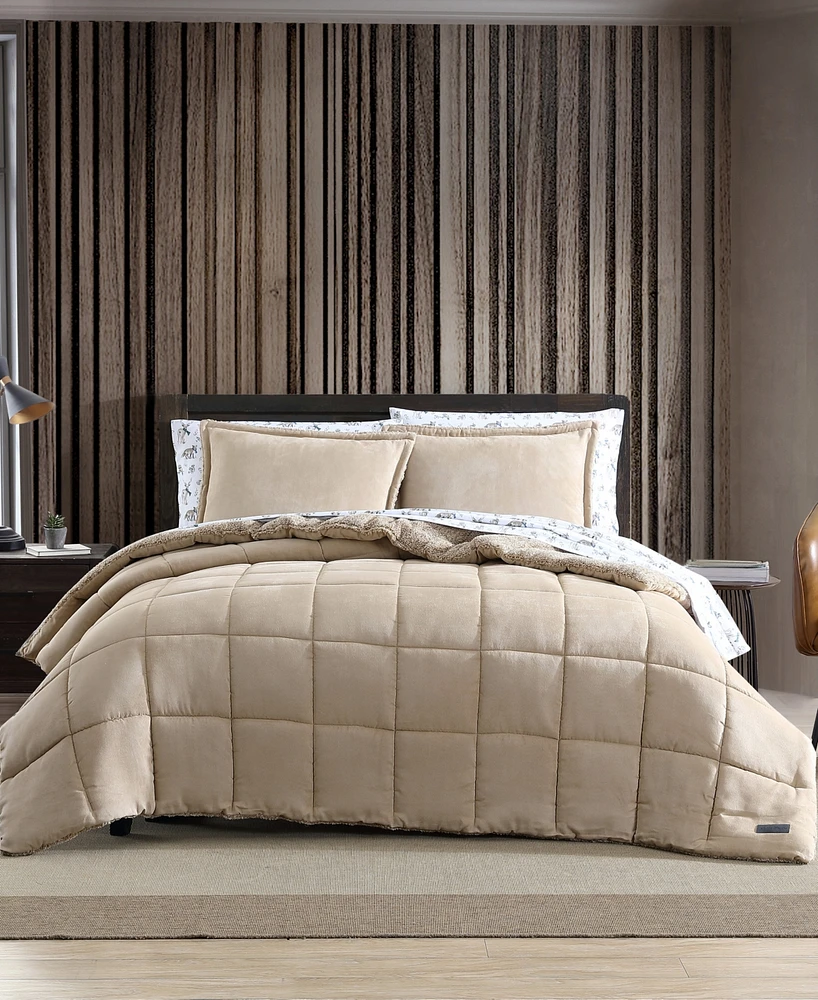 Eddie Bauer Sherwood Micro-Suede Comforter Set, King