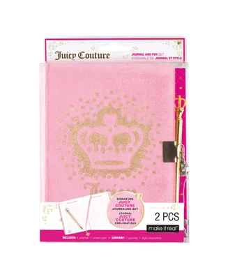 Juicy Couture Velvet Journal and Pen