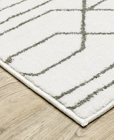 Oriental Weavers Montecito 4158W 7'10" x 10'10" Area Rug
