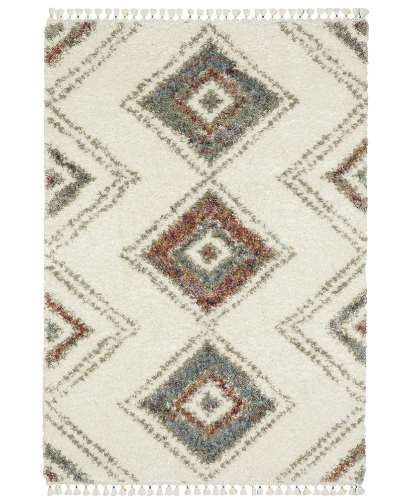 Jhb Design Vertical Shag VLS07A 6'7" x 9'6" Area Rug