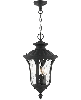 Livex Oxford 3 Light Outdoor Pendant Lantern