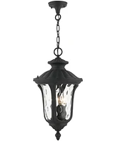 Livex Oxford 3 Light Outdoor Pendant Lantern