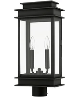 Livex Princeton 2 Light Outdoor Large Post Top Lantern