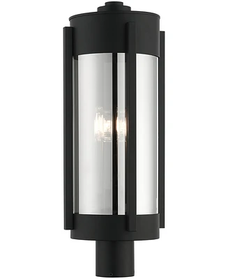Livex Sheridan 3 Light Outdoor Post Top Lantern