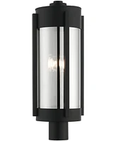 Livex Sheridan 3 Light Outdoor Post Top Lantern