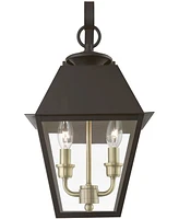 Livex Wentworth 2 Light Outdoor Medium Wall Lantern