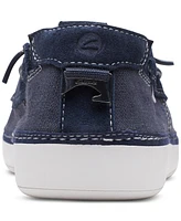 Clarks Men's Higley Tie Slip-On Canvas Boat Shoes