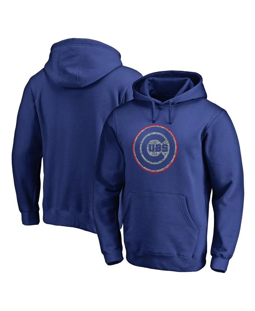 Men's Fanatics Branded Royal Chicago Cubs Extra Innings Pullover Hoodie