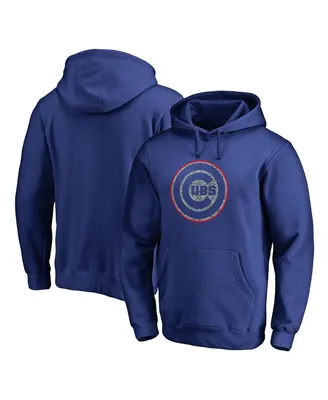 Men's Fanatics Royal Chicago Cubs Static Logo Pullover Hoodie