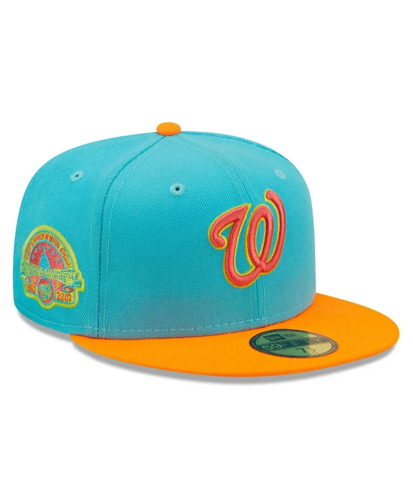 New Era Blue/Orange San Francisco Giants Vice Highlighter 59FIFTY Fitted Hat