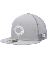 Men's New Era Gray Cincinnati Reds 2023 On-Field Batting Practice 59FIFTY Fitted Hat