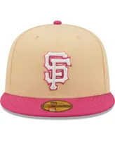 Men's New Era Orange and Pink San Francisco Giants 2012 World Series Mango Passion 59FIFTY Fitted Hat