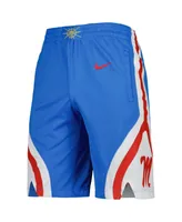 Men's Nike Powder Blue Ole Miss Rebels Replica Performance Basketball Shorts