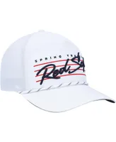 Men's '47 Brand White Boston Red Sox Downburst Hitch Snapback Hat