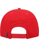 Men's Pro Standard St. Louis Cardinals Triple Red Snapback Hat