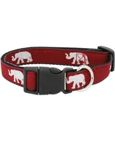 Alabama Crimson Tide Team 1" Regular Dog Collar