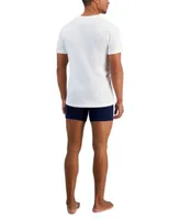 Polo Ralph Lauren Mens Crewneck Undershirts Classic Fit Boxer Briefs