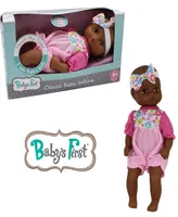 Baby's First by Nemcor Goldberger Doll Classic Softina Jumper African-American
