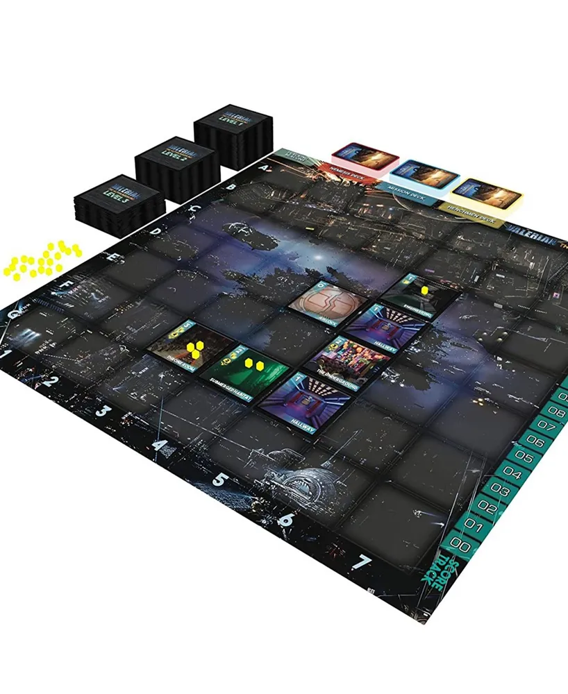 Valerian The Alpha Missions Strategy Board Game