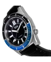 Reign Men Francis Leather Watch - /Blue