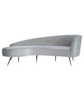 Evangeline 86" Velvet Parisian Sofa