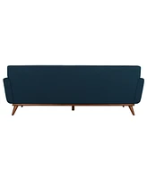 Opal 90" Linen Tufted Sofa