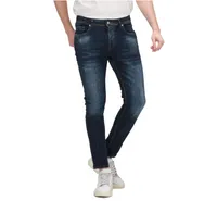 Ron Tomson Men's Modern Faded Skinny Jeans