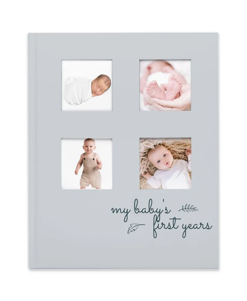 KeaBabies Sketch Baby Memory Book, Books for New Parents, Milestone Journal, 66 Pages Scrapbook Girl, Boy