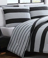 Closeout! Nautica Lawndale Reversible 3 Piece Comforter, Set, Full/Queen