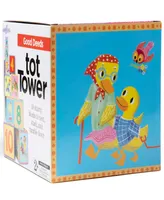 Eeboo Good Deeds Tot Tower Stacking Blocks, Ages 2 years and up
