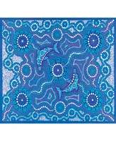 Mindbogglers Artisan 500-Piece Saltwater People Steven Bekue For Adults Deluxe 24 x 18 intricate Puzzles Hobbies Aboriginal Art Traditional Dot Painti