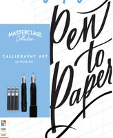 Art Maker Master class Collection Calligraphy Art Kit Beginner To Advanced Calligraphy Calligraphy Guide Calligraphy Equipment Craft Kits Arts And Cra