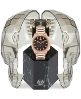 Philipp Plein Men's Chronograph Spectre Rose Gold Ion-Plated Bracelet Watch 44mm