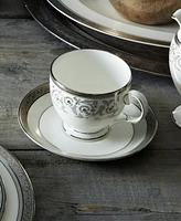 Noritake Summit Platinum Set of 4 Cups, Service For 4