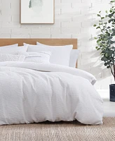 Dkny Modern Waffle 3 Piece Duvet Cover Set, King