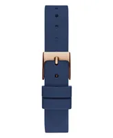 Guess Women's Analog Blue Silicone Watch 32mm