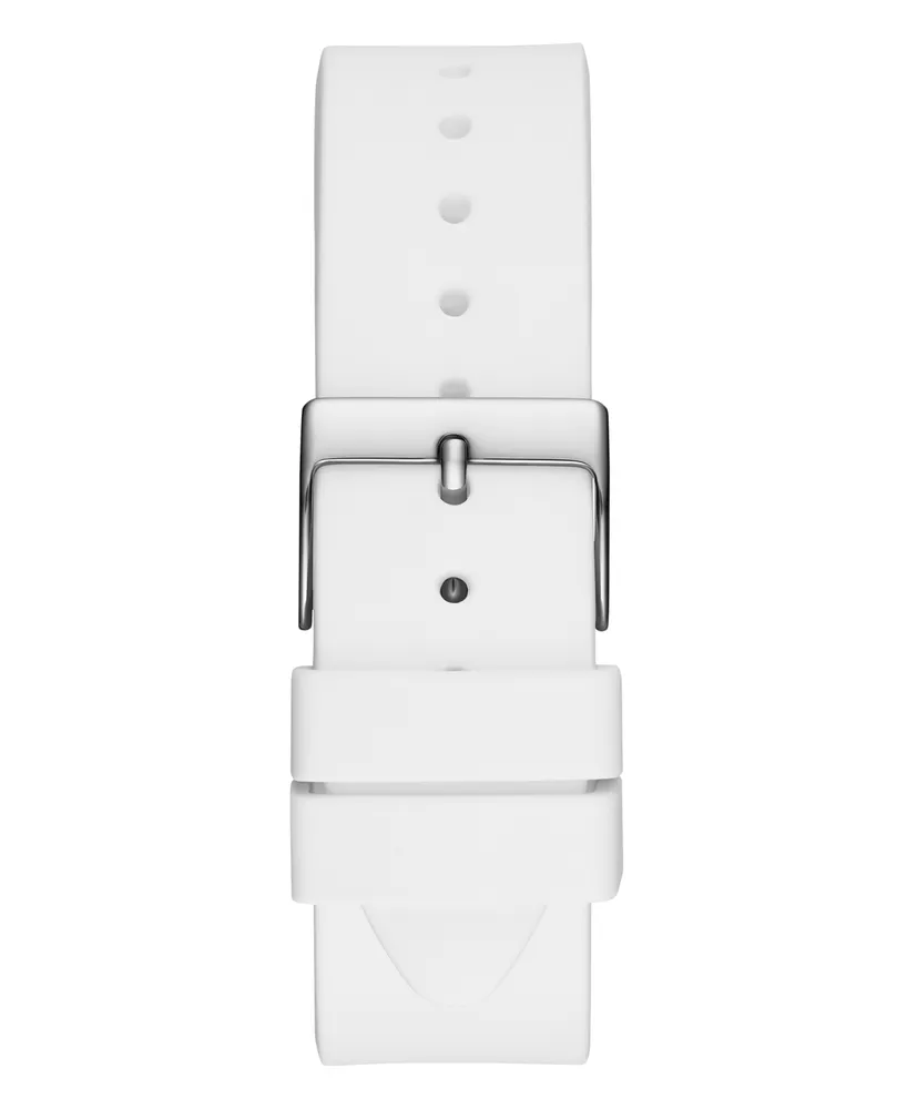 Guess Women's Multifunction White Silicone Watch 38mm