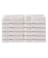 Superior Rayon from Bamboo Blend Ultra Soft Quick Drying Solid 12 Piece Face Towel Set, 13" L x W