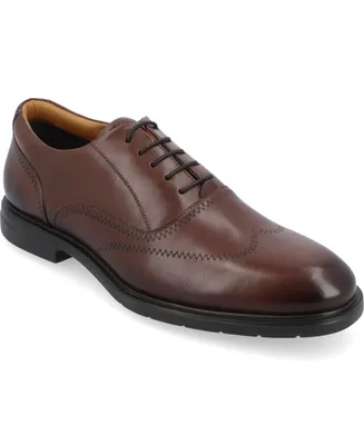 Thomas & Vine Men's Hughes Wide Width Wingtip Oxford Shoes
