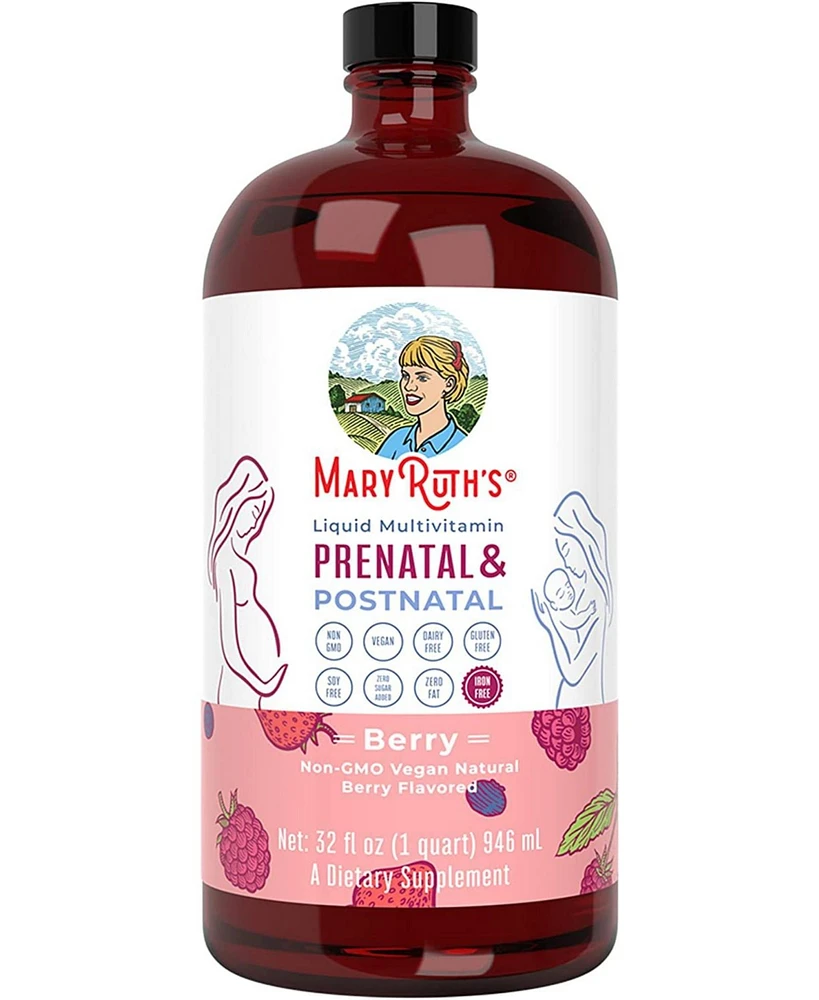 MaryRuth's Liquid Multivitamin Prenatal & Postnatal Berry